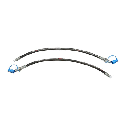 Hydraulic central drawbar category 2-2, 700mm closed, spherical joint 26mm Breckner Germany