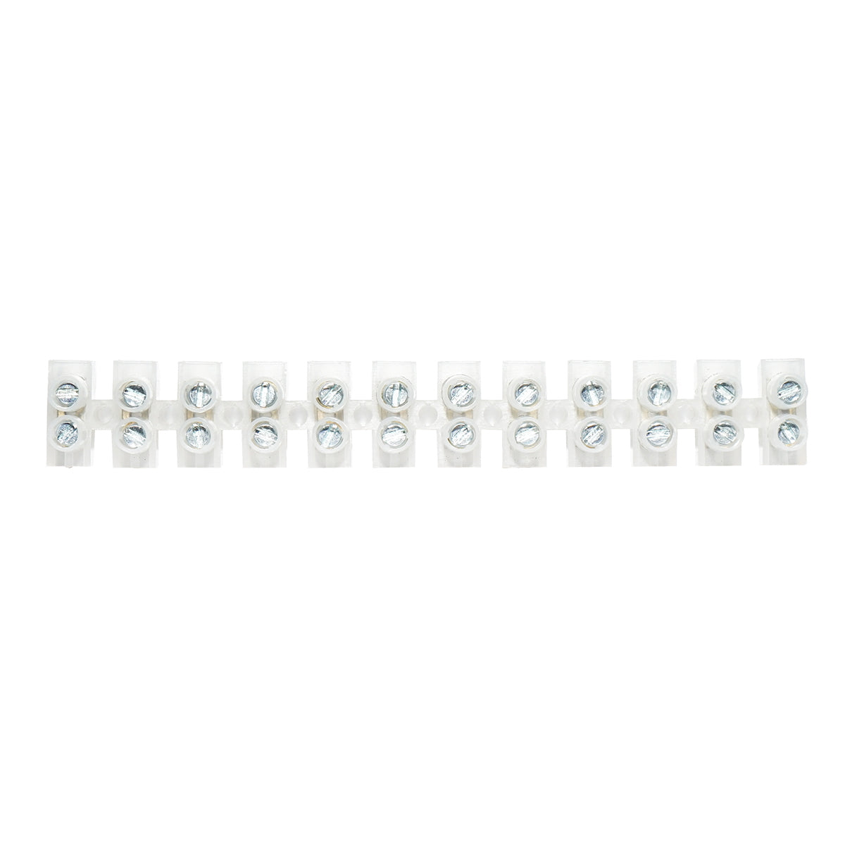 Busbar clamp 6A 380V, 12 poles 6mm Leader