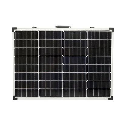 145W portable solar panel photovoltaic monocrystalline suitcase type with voltage regulator 12/24V 20Ah 2 USB ports Breckner Germany