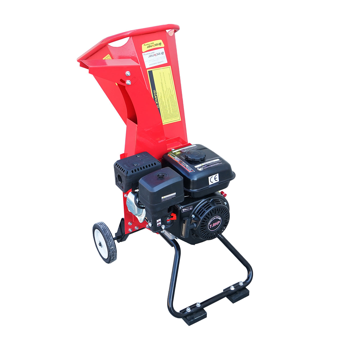 Branch chipper on gasoline, cutting diameter 50mm, cutting speed 2800 rpm, 202cc/ 7HP Breckner Germany