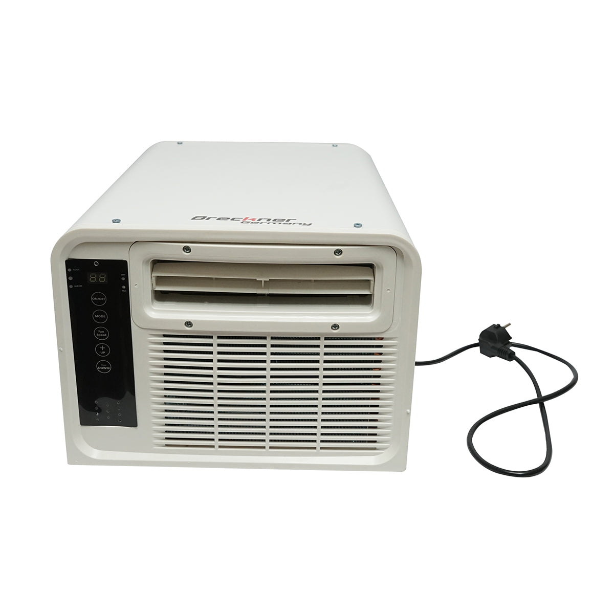 Portable air conditioner 2224 BTU, 280W, 220V with heating, dehumidification, ventilation function, remote control, voice commands, installation kit included Breckner Germany