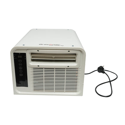 Portable air conditioner 2224 BTU, 280W, 220V with heating, dehumidification, ventilation function, remote control, voice commands, installation kit included Breckner Germany