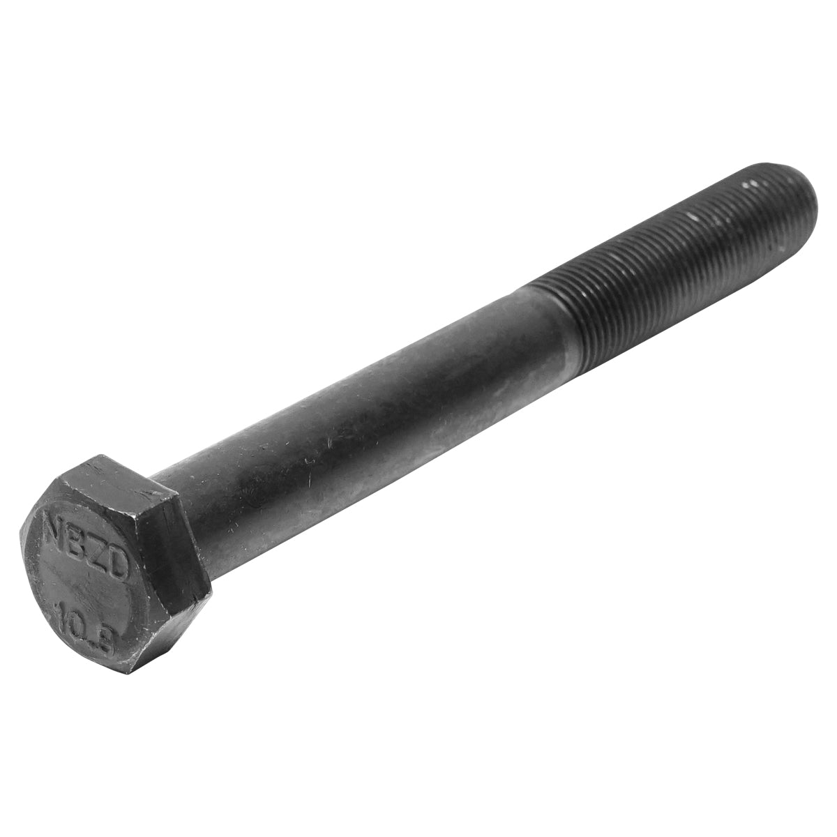 Black screw with hexagonal head DIN 960 M16x1.5x140 G10.9 25 pcs/bag