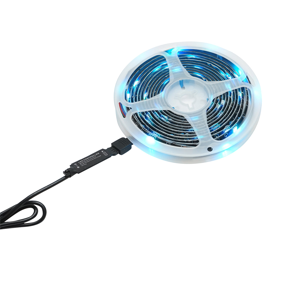 5V LED strip with remote control, 3m, RGB voice control Breckner Germany