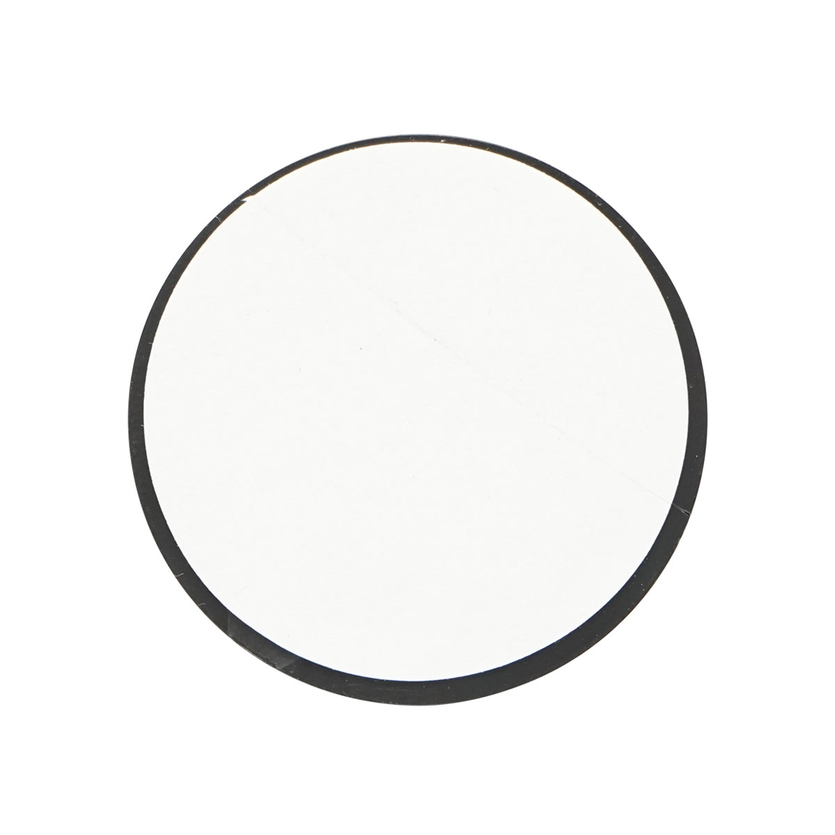 Yellow round reflective 60mm side Breckner Germany