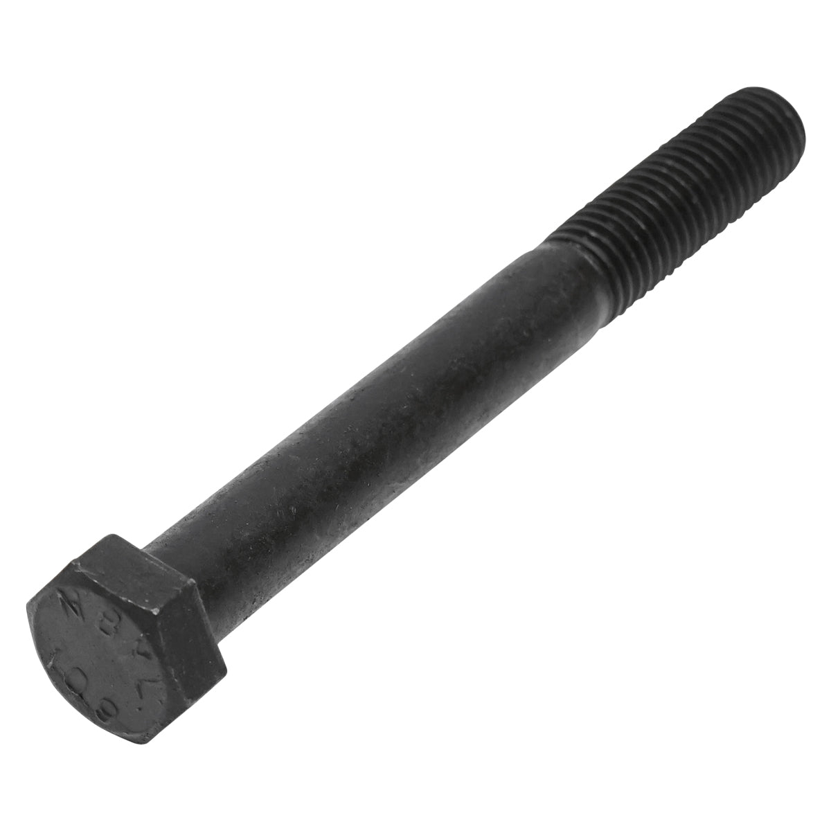 Black screw with hexagonal head DIN 931 M12x110 G10.9 50 pieces/bag