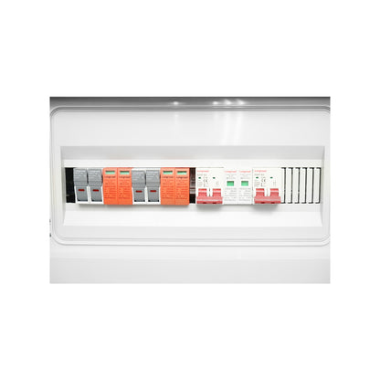 DC/AC fuse box equipped for photovoltaic systems 3-6KW with ON/OFF Grid prosumer inverters