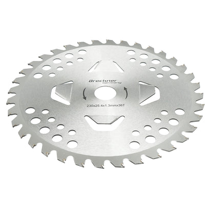 Circular saw blade 230x25.4x1.3mm, 36 teeth for Breckner Germany shoulder brushcutter