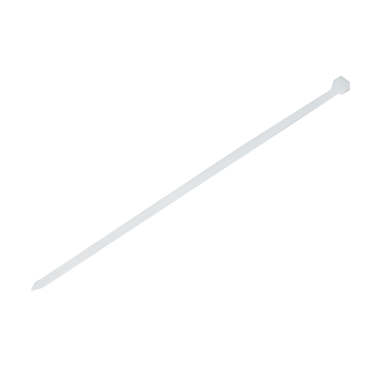 Facet, plastic collar 5x200mm, white, set of 100 pieces Breckner Germany