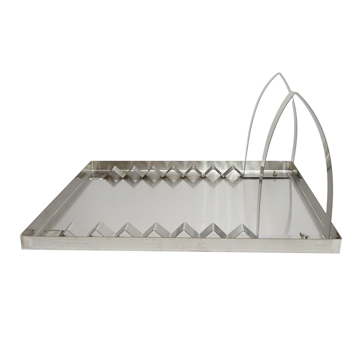Stainless steel tray for decapping 600x700x30mm