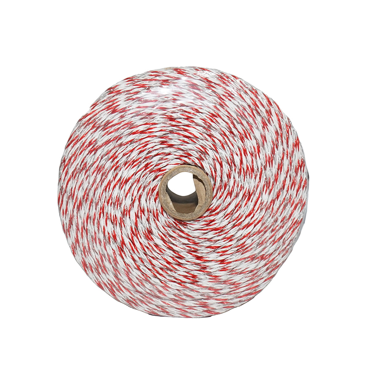 Roll of red-white wire 3mm 4x0.3mm 0.5 Ohm/m SS, 500m electric fence Breckner Germany