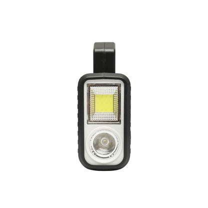 Portable LED lighting kit with 3 bulbs/projector, solar panel FM radio, MP3 and 4500 mAh battery for fishing camping GD-8028COB