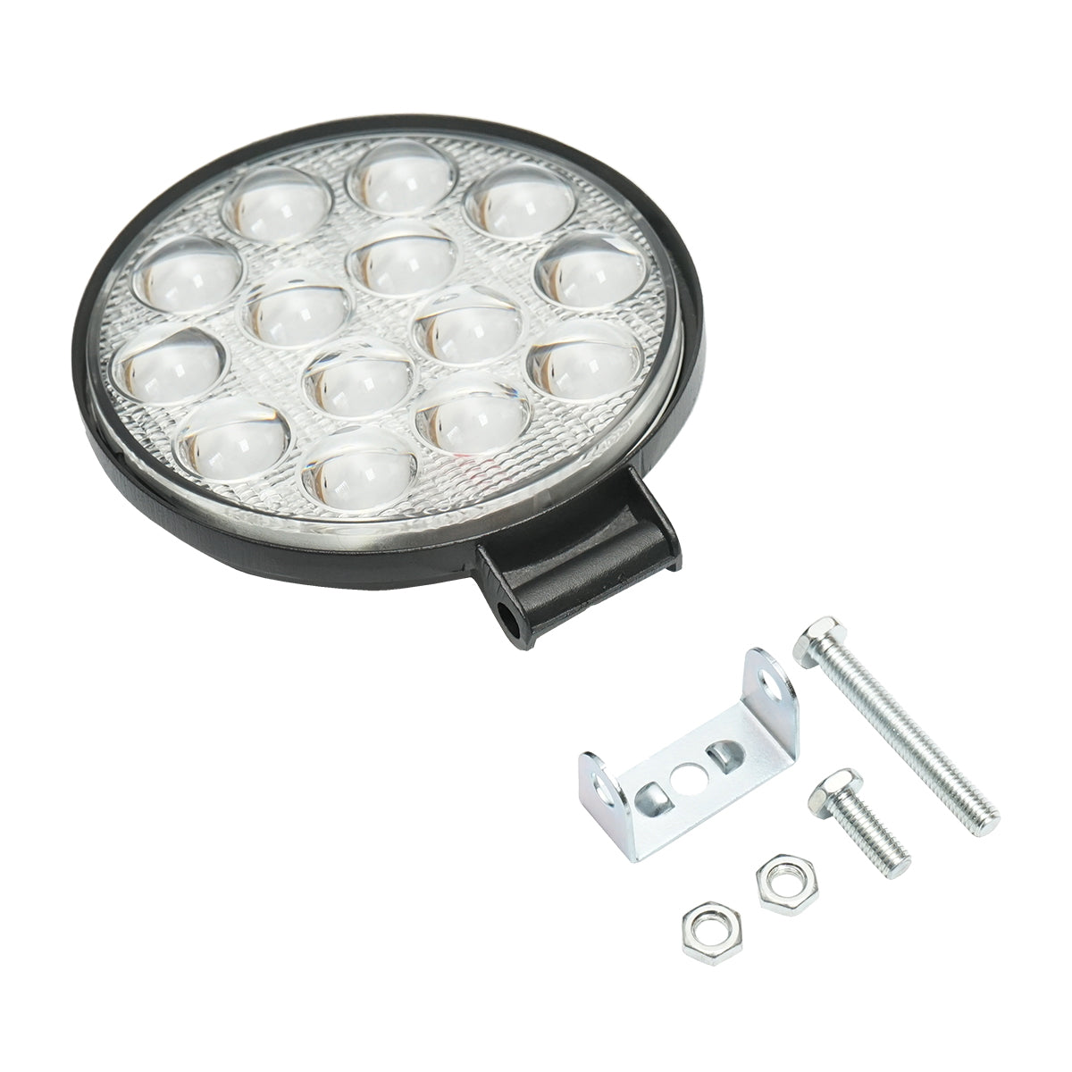 Lamp with 14 LEDs 10-30V 42W radiation angle 30 degrees spotlight type