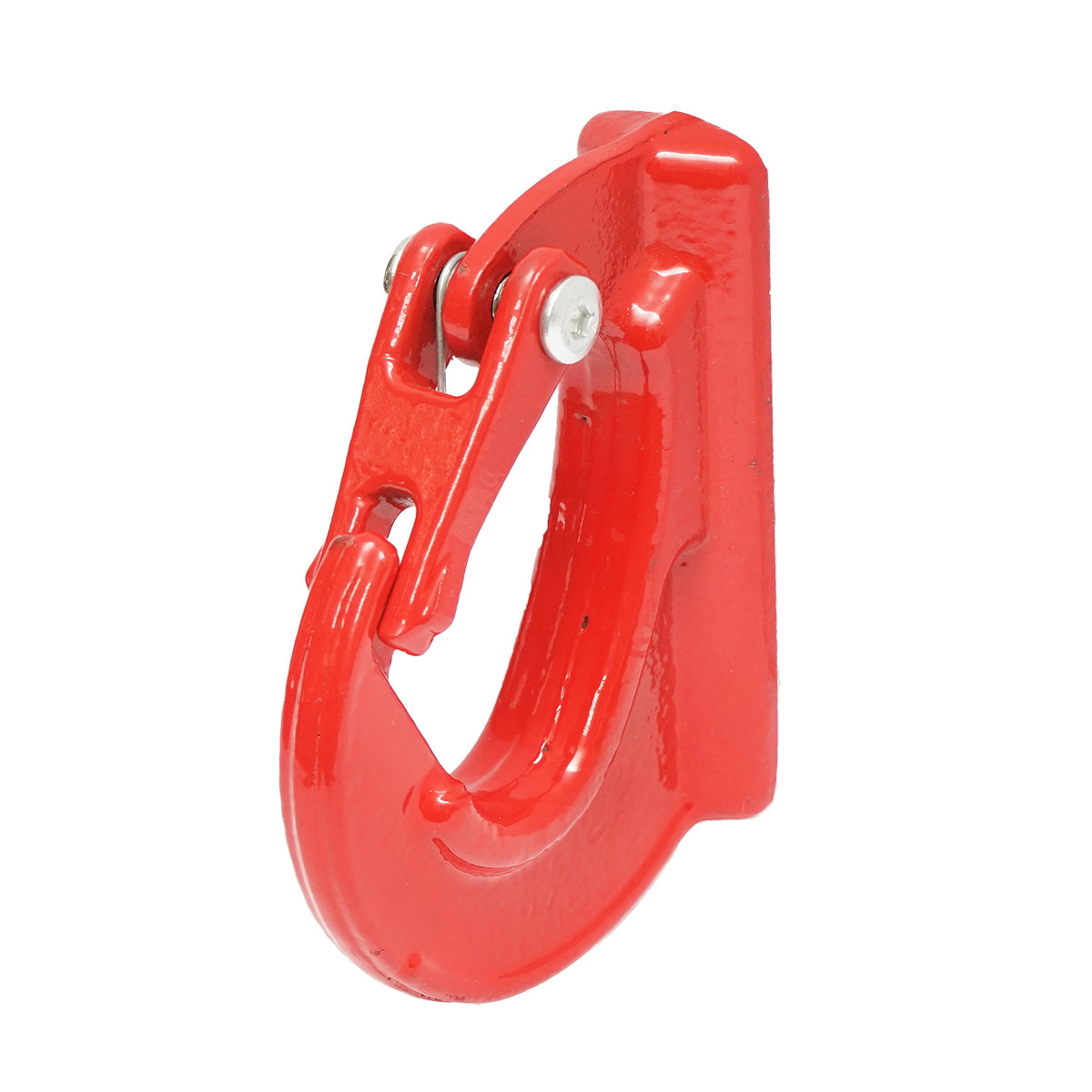 Weldable hook with a safety factor of 2T for heavy machinery