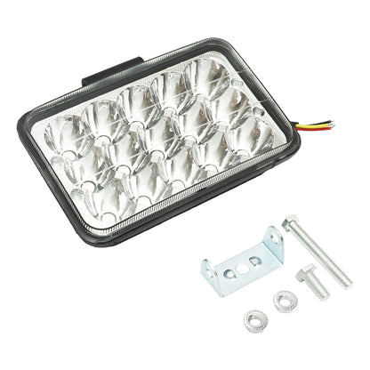 Lamp 15 LED lights 2 phases 10-30V 45W radiation angle 30
