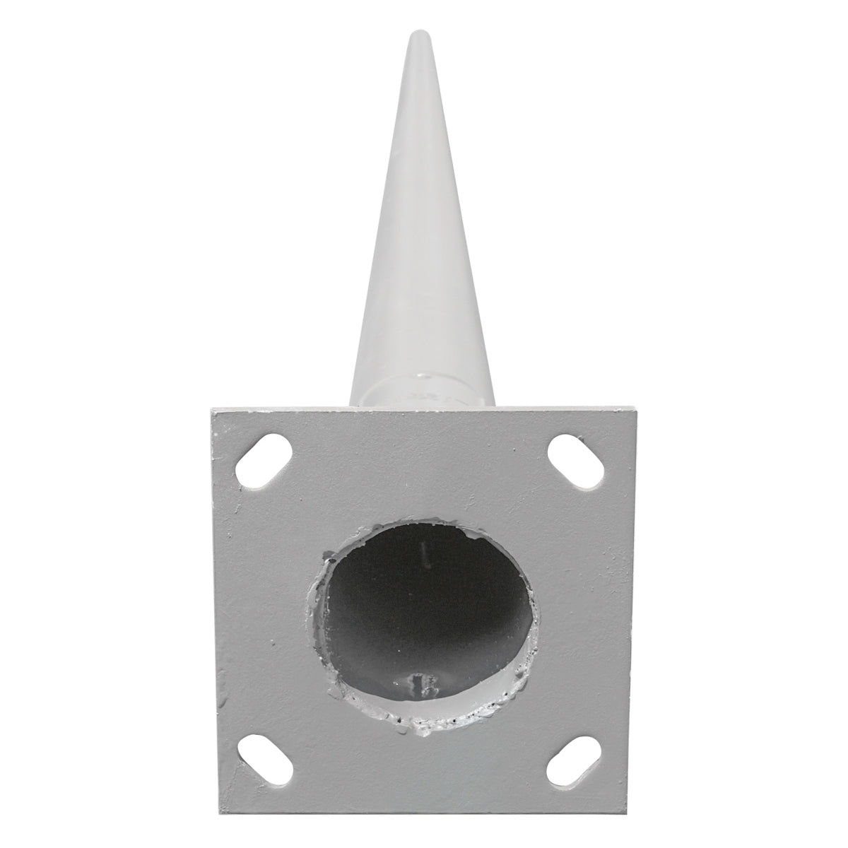 5M conical pole with horizontal arm for street lighting