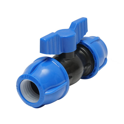 Ball valve D32x32mm, PN10, for irrigation systems