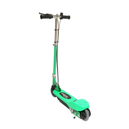 Green electric scooter 120W 24V 4.5Ah for children, maximum weight 65Kg, maximum speed 12km/h Breckner Germany