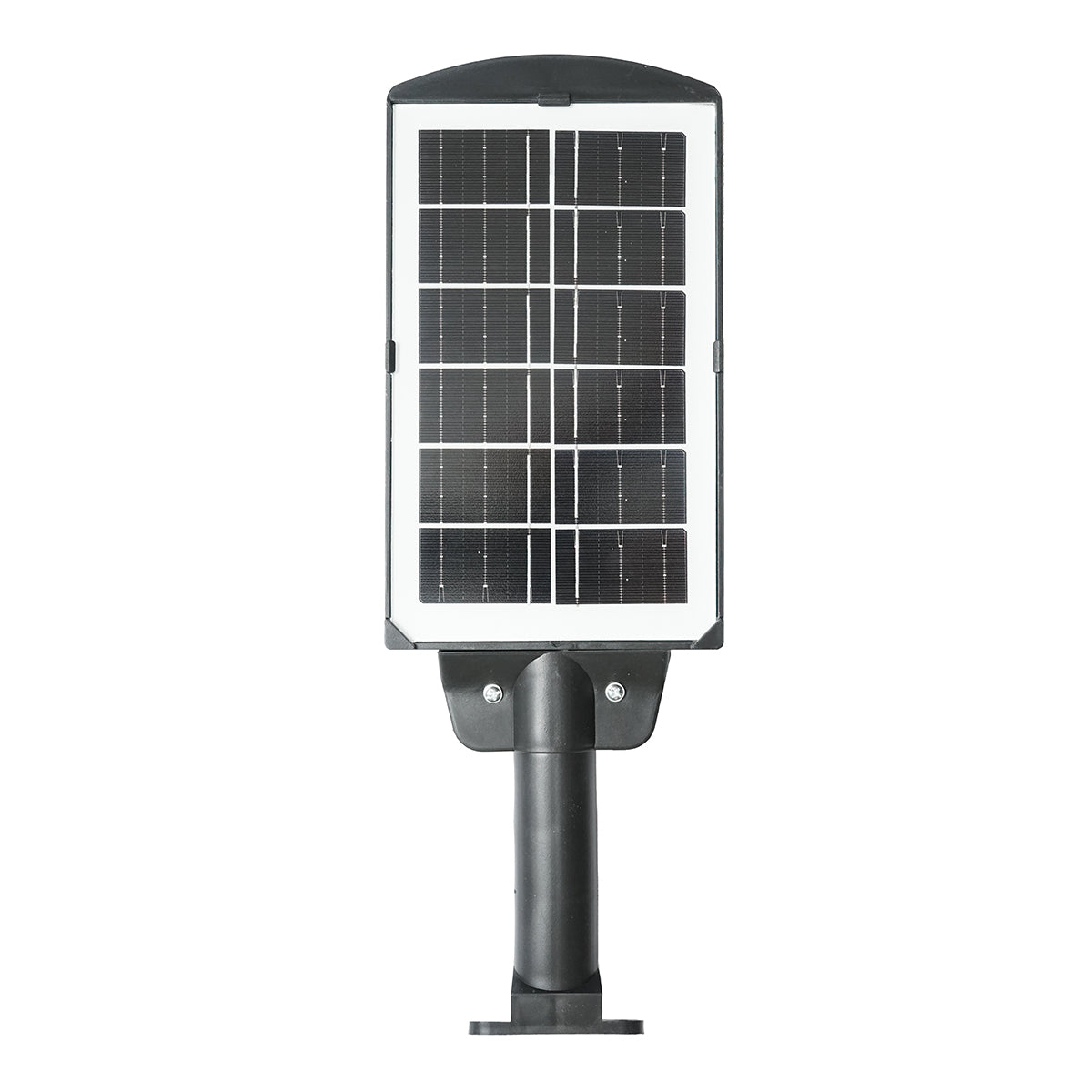 LED solar street lamp 6500K with 3W solar panel, 18000mAh battery, pole mount IP67 Breckner Germany
