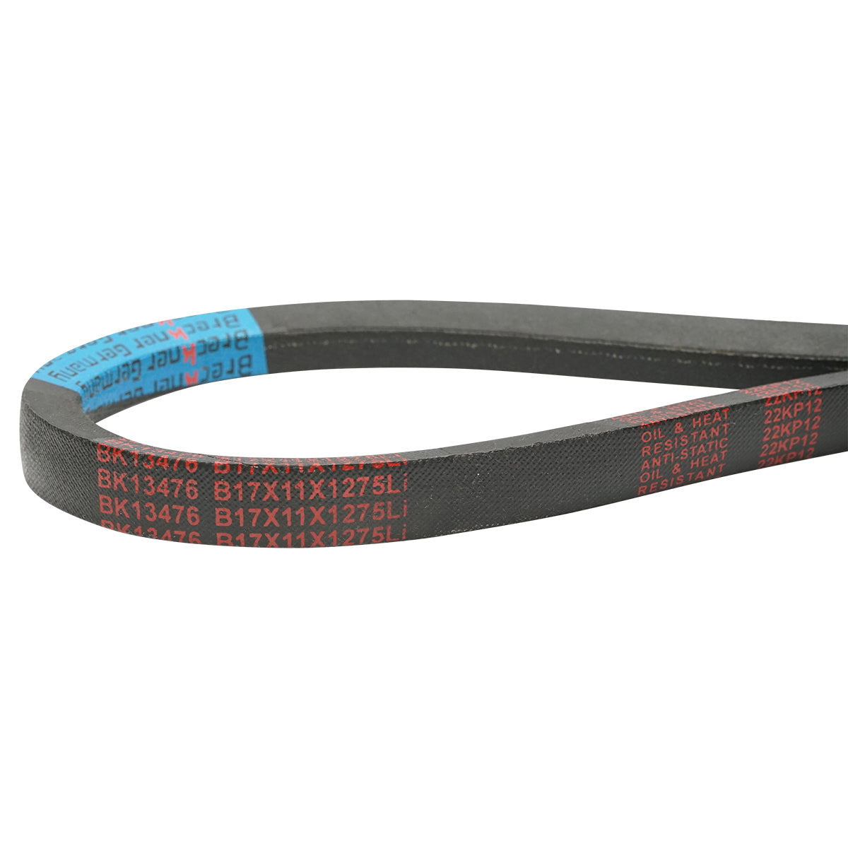 Trapezoidal transmission belt B 17X11X1275 Li Breckner Germany
