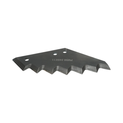 Kuhn knife for forage chopper with 7 teeth, thickness 8mm