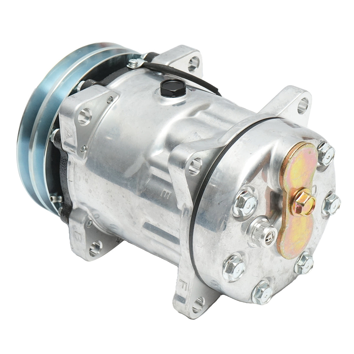 A/C climate compressor for Massey Ferguson, Claas, Landini OEM code 3157920, 3159720, 3712528M2, 3782613M2, 3386861M1