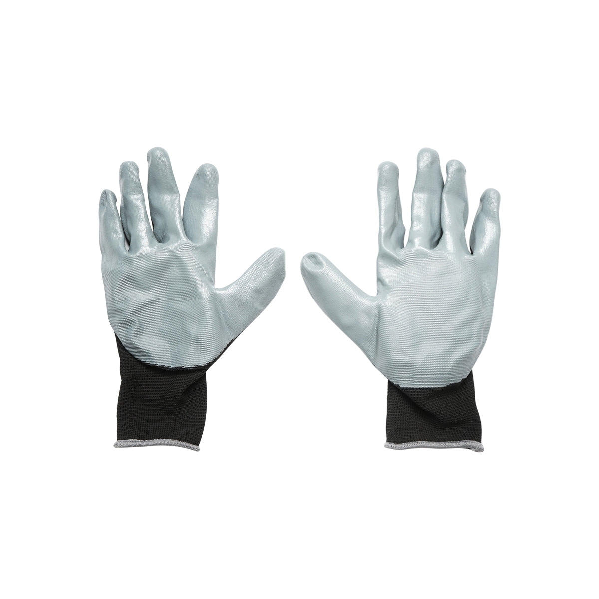 Synthetic work gloves rubberized black-gray size 9 Breckner Germany