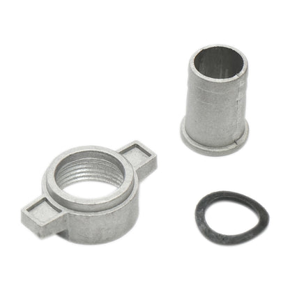 Coupling connector 1 inch with nut and aluminum gasket for irrigation water hose, fire department with internal thread