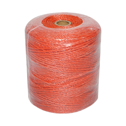 Roll of orange wire 2.5mm 3x0.15mm SS, 500m electric fence, resistance 15 Ohm Bourget