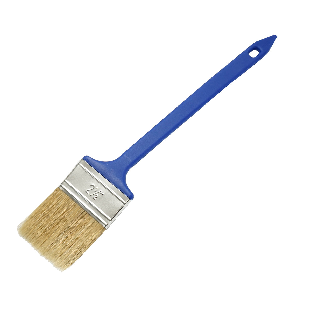 Flat paintbrush, curved tip 2.5 inch (63mm) Breckner Germany