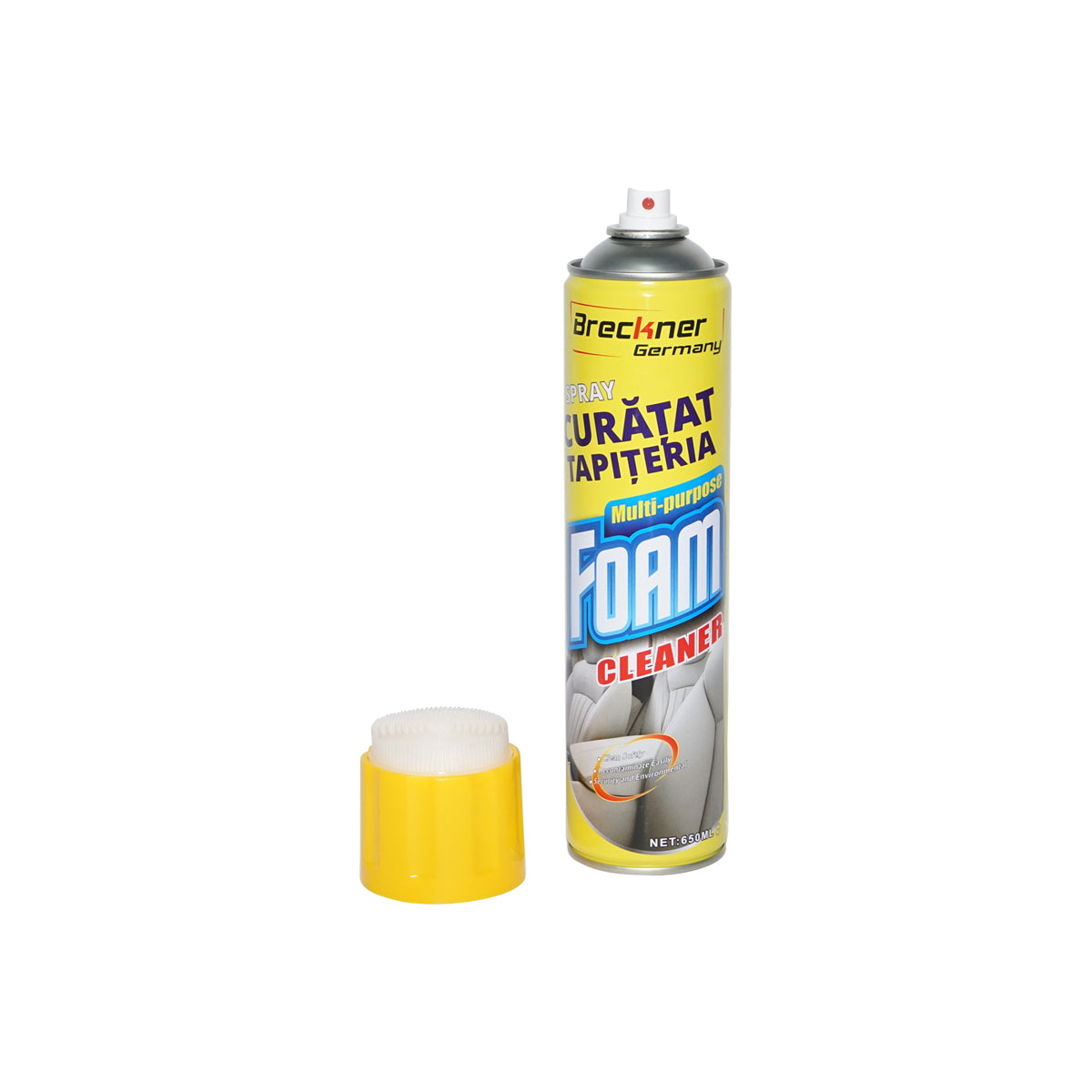 Active foam spray for cleaning upholstery 650ml Breckner Germany