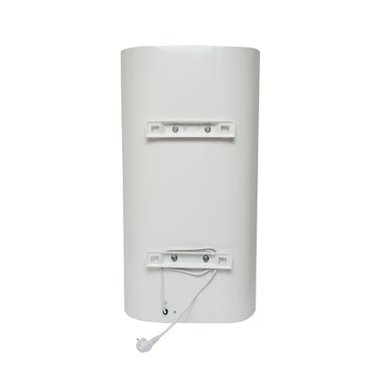 Flat electric boiler 50L, 2000W, IPX4, 854x450x240mm with vertical installation for domestic hot water Breckner Germany