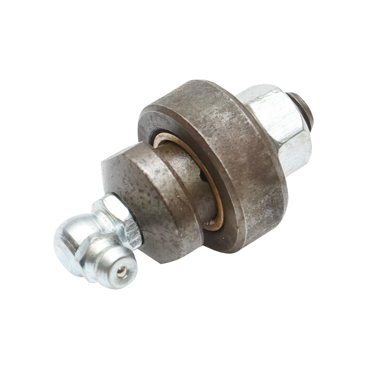 Complete lever assembly lifting components with roller, eccentric, and U-445 grease fitting