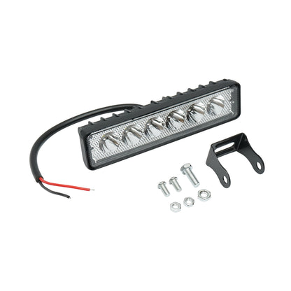 Lamp with 6 LEDs and a magnifying glass 10-60V 18W radiation angle 60 degrees