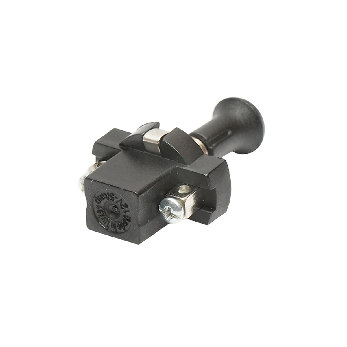 Short on-off switch 12V/5A pull switch with plastic mounting nut Breckner Germany