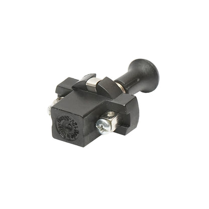 Short on-off switch 12V/5A pull switch with plastic mounting nut Breckner Germany