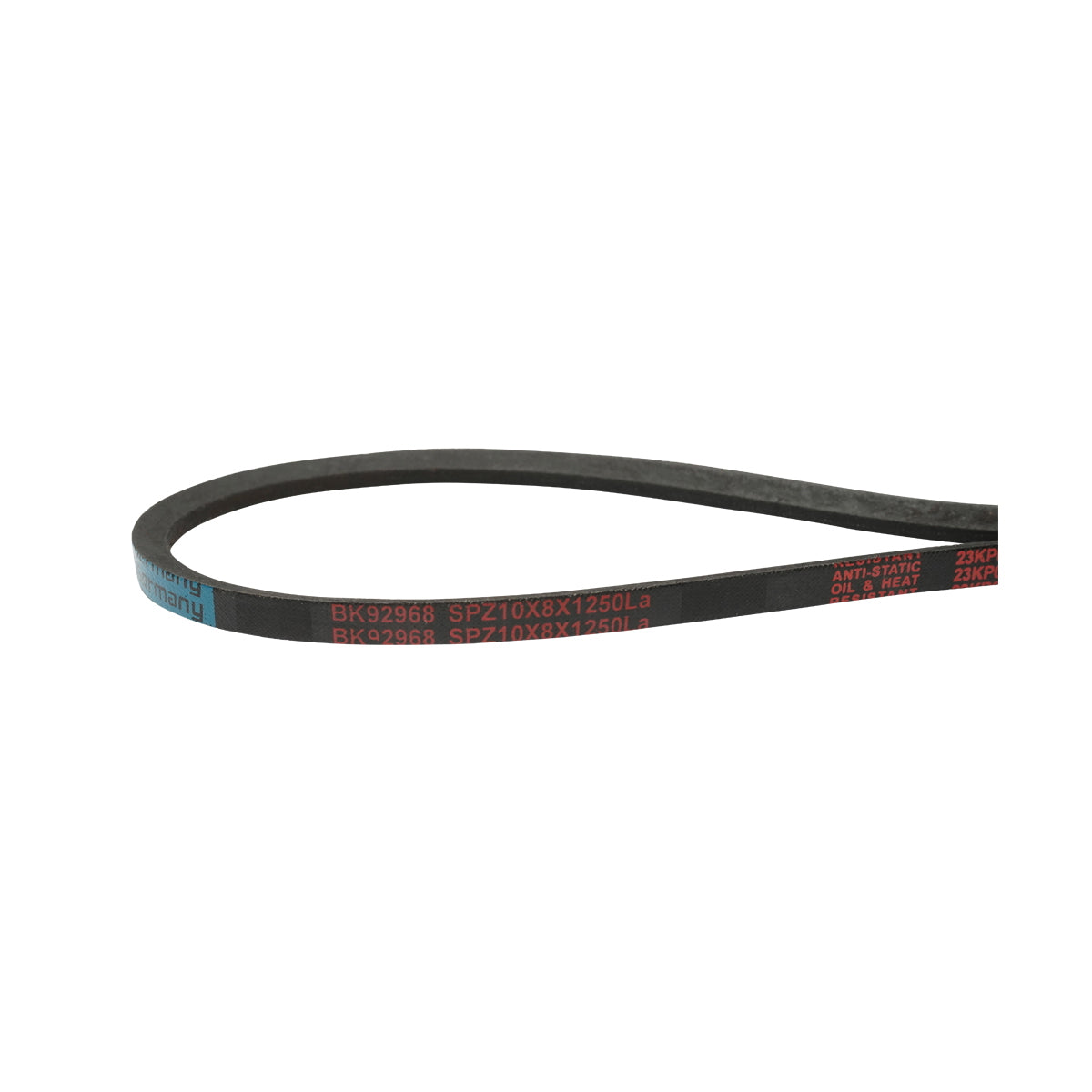 Trapezoidal transmission belt SPZ 10x8x1250 LA 10x1250 Breckner Germany
