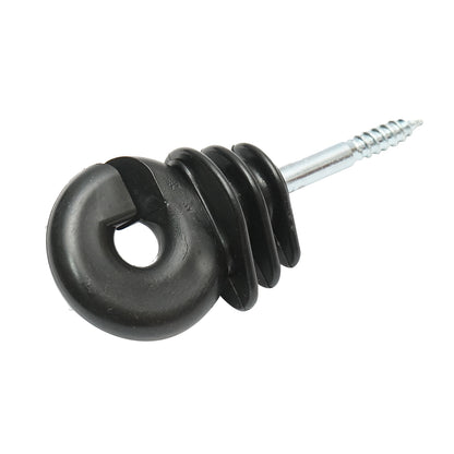 Easy Drill ring insulator black fi 5.9mm 90x40 mm electric fence Breckner Germany