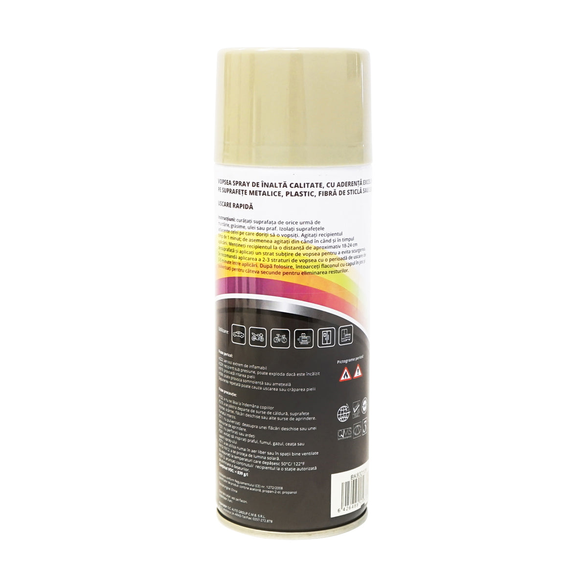 BEIGE GREY OLIVE professional automotive spray paint with quick drying 450ml MAGIC