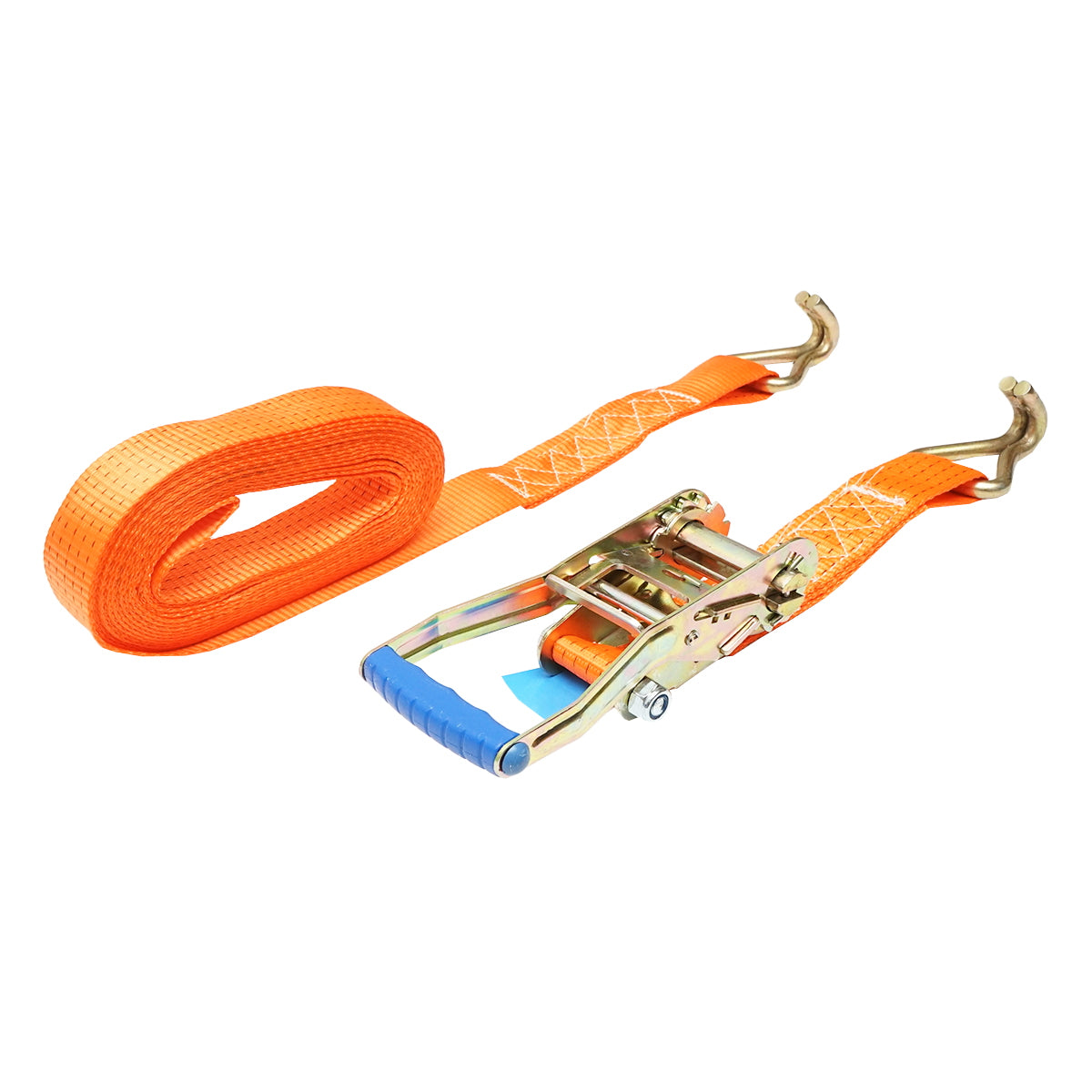 8m x 50mm cargo anchor strap 5T (simple ratchet)
