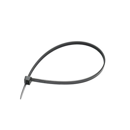Facet, plastic collar 4.8x250mm, black, set of 100 pieces Breckner Germany