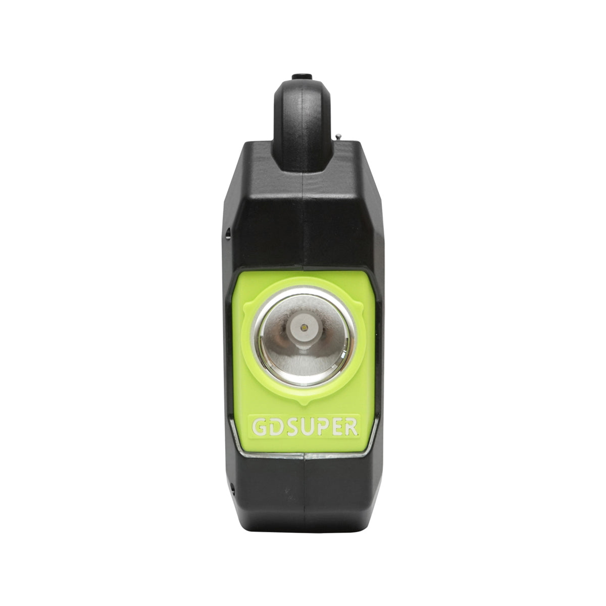 Portable LED lighting kit with 3 bulbs/projector, FM radio, solar panel, and 6V, 4.5 Ah battery for fishing camping GD-15