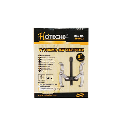 Bearing extractor with 2 arms 4/100mm Hoteche