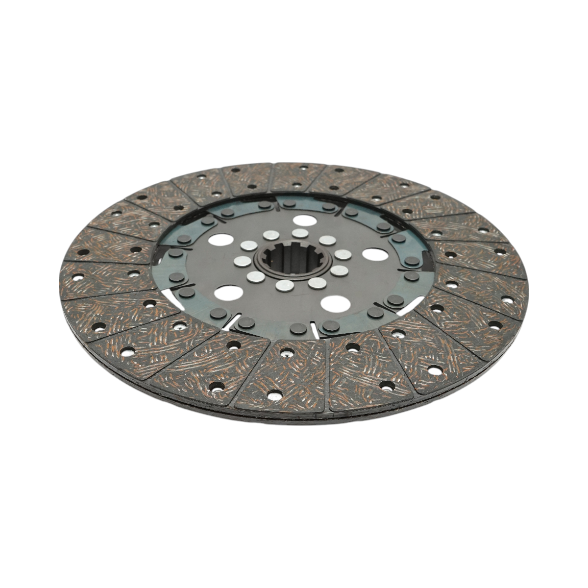 Clutch disc New Holland, Ford D=330mm, Z=10 OEM code E3NN7550DA, 333008710, 1864600304, 333003210, 82011594, 83937184, 87554548, FNN7550A, 81826679, 81864816, 82004599, 82011593, 83919100, 83983642