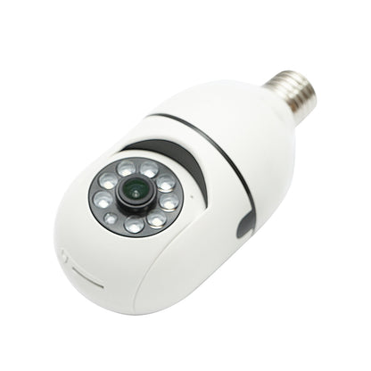 Smart-bulb PTZ surveillance camera, WIFI 2.4G 1080P, E27 bulb type with motion sensor and Tuya application Breckner Germany