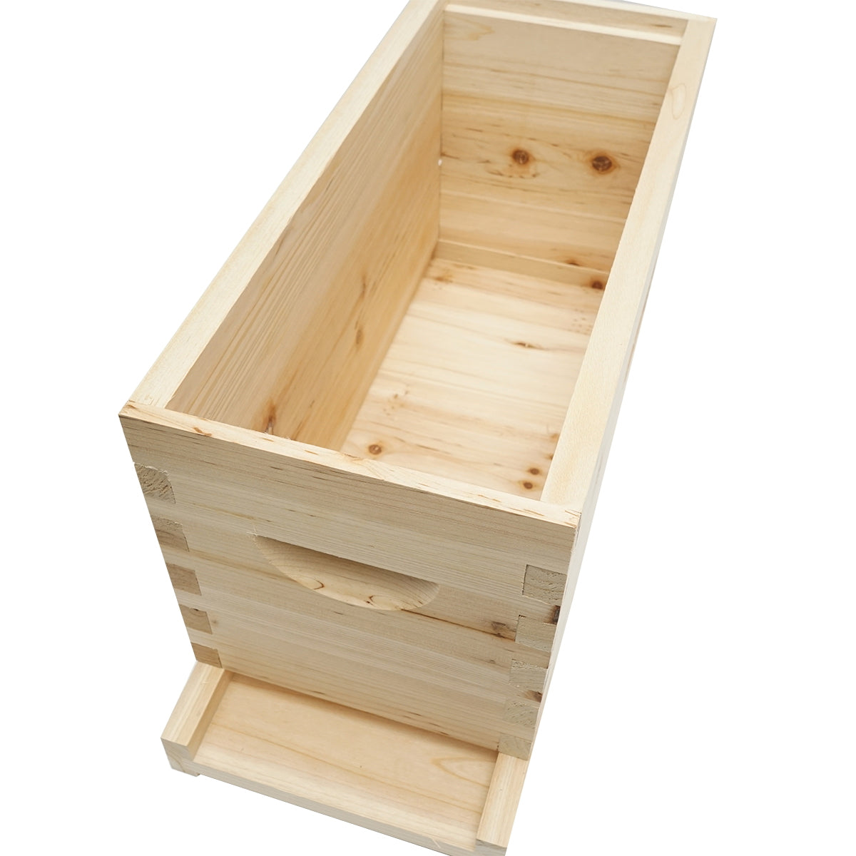 Horizontal wooden hive for bees, 5 frames, 505x230x245mm
