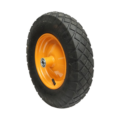 Wheelbarrow wheel, 4.00-8, with a metal rim