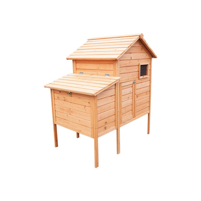Bird coop, wooden chickens 1130x760x1230mm