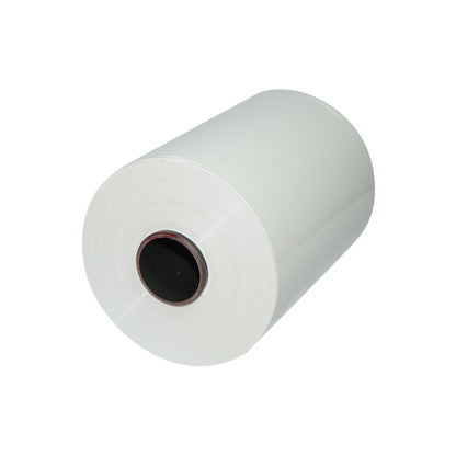 Unwrapped film for bales, White 330mm x 25mic x 1800m with UV protection, Breckner Germany