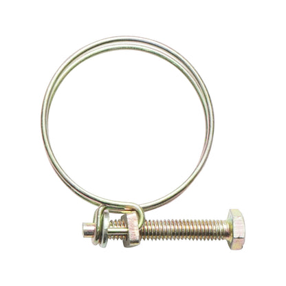 Wire collar 37-42mm with screw M6x40mm for hose Breckner Germany